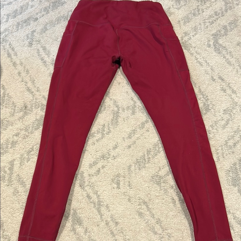 Red Leggings